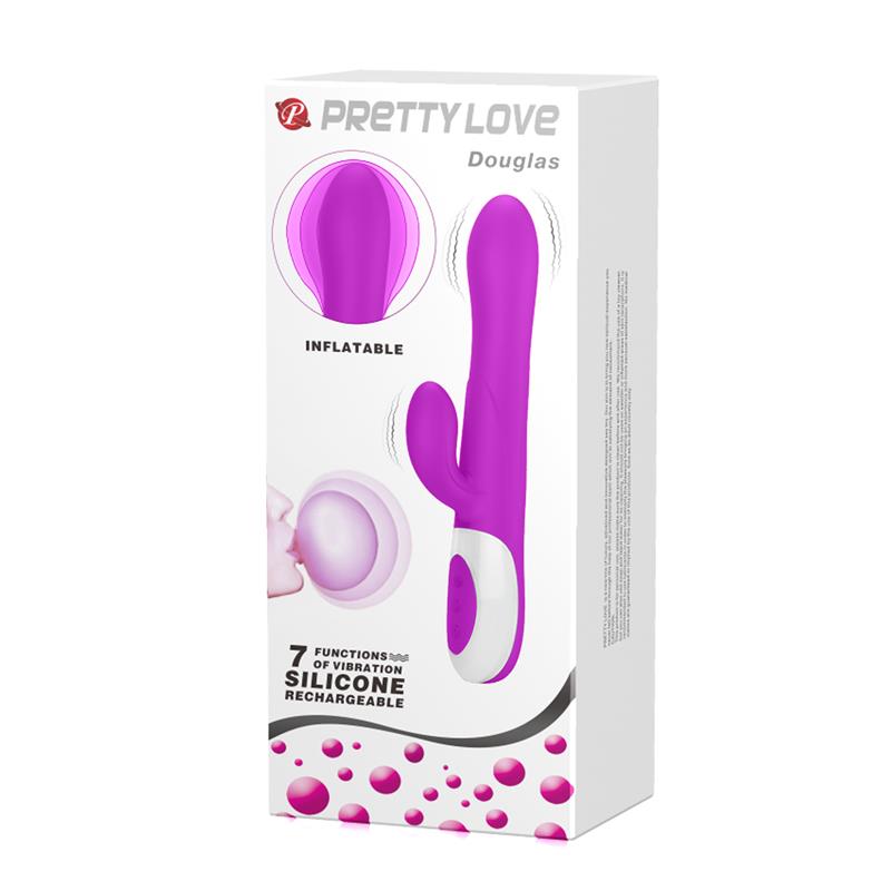 Douglas Vibrator with Inflatable function