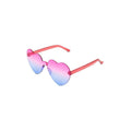 Party Heart Shaped Glasses Pink