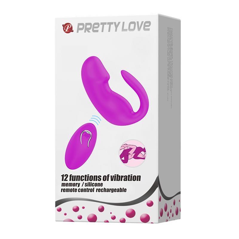 Couples Toy with Remote control Pink