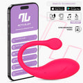 Bulby Vibrating Egg with App Dark Pink