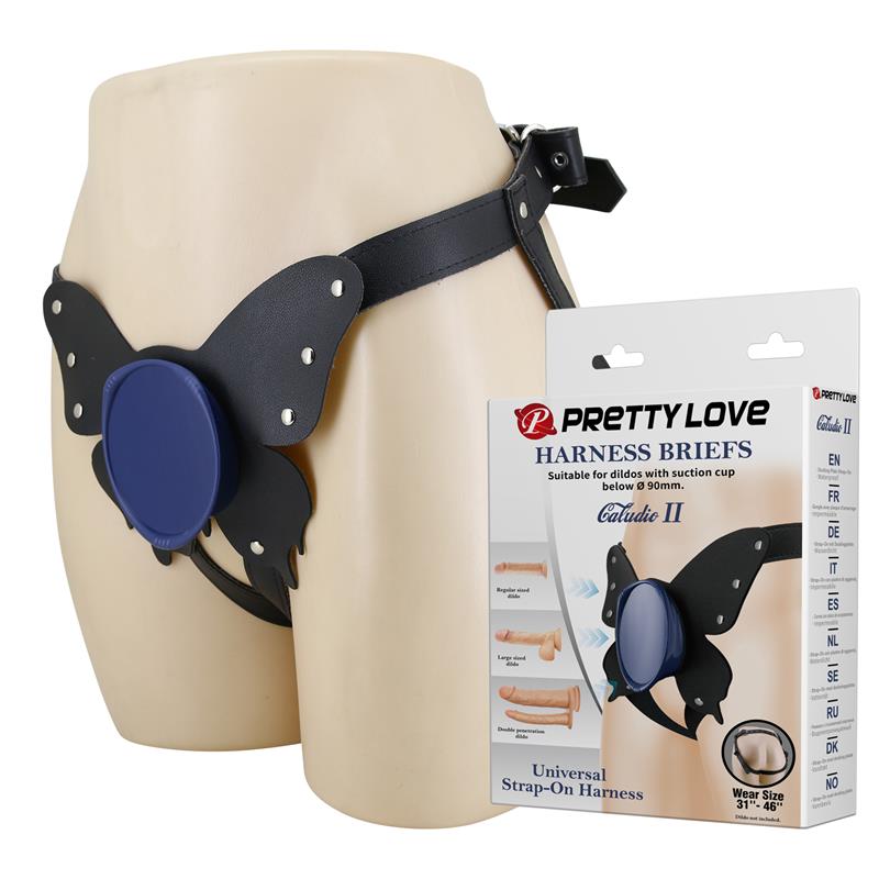 Caludio II Universal StrapOn Harness Butterfly