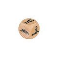 Dice Postures Wood