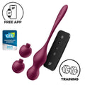 Love Birds Vary Connect App Wine Red