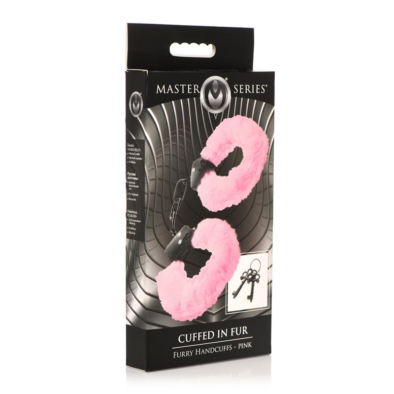 Furry Handcuffs Pink