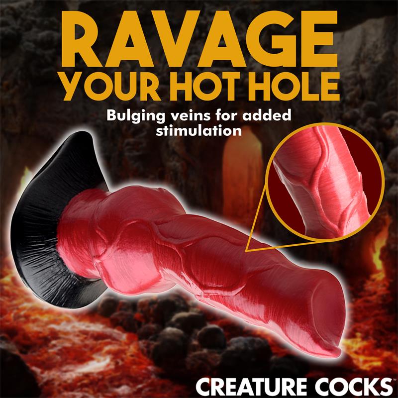 Hell Hound Canine Silicone Dildo 19 cm 75