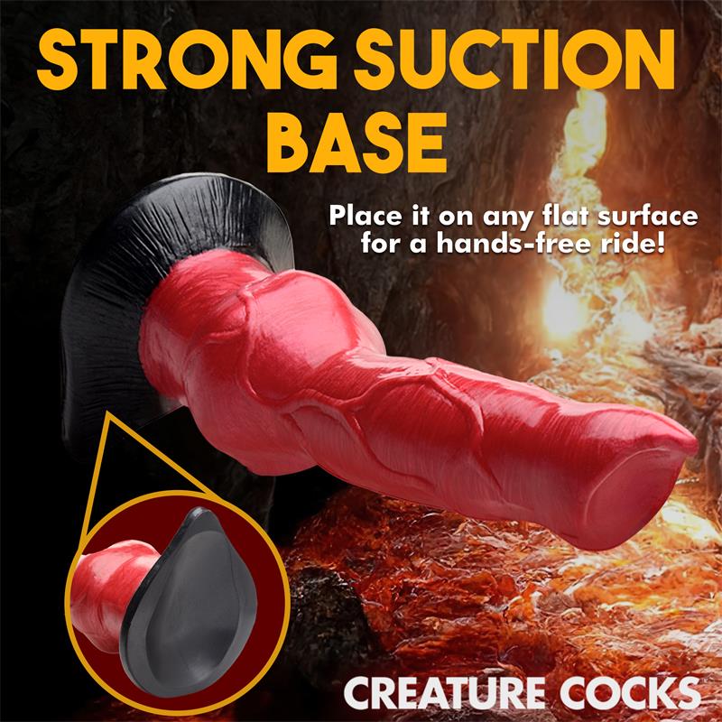 Hell Hound Canine Silicone Dildo 19 cm 75