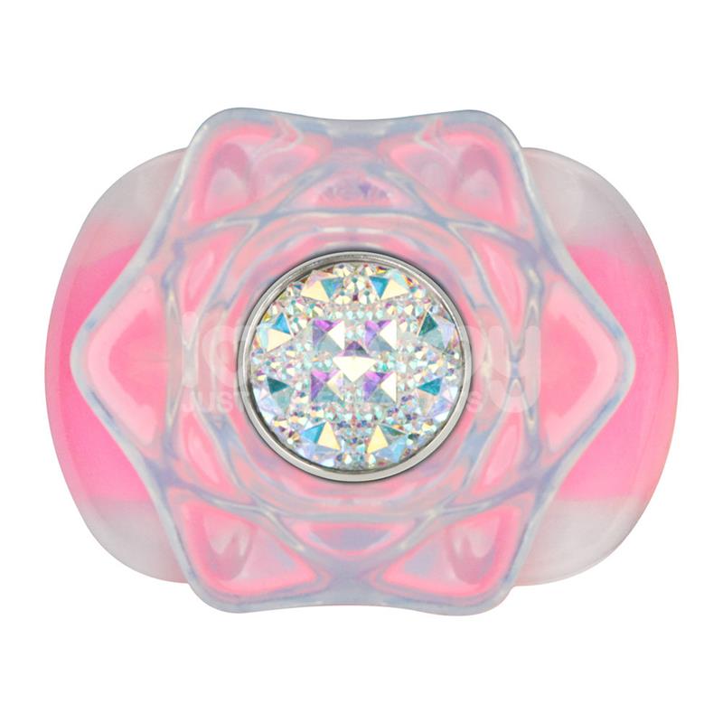 Gemoria Silicone Butt Plug dual crescent shaped tip Glow Dark