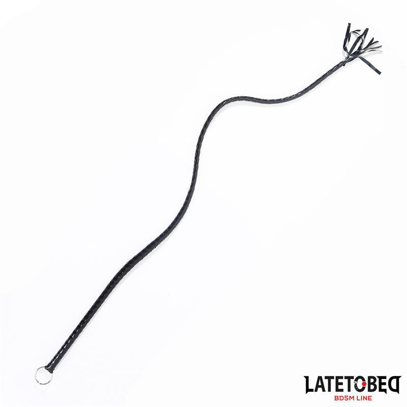 Shiny Black Long Whip 138cm