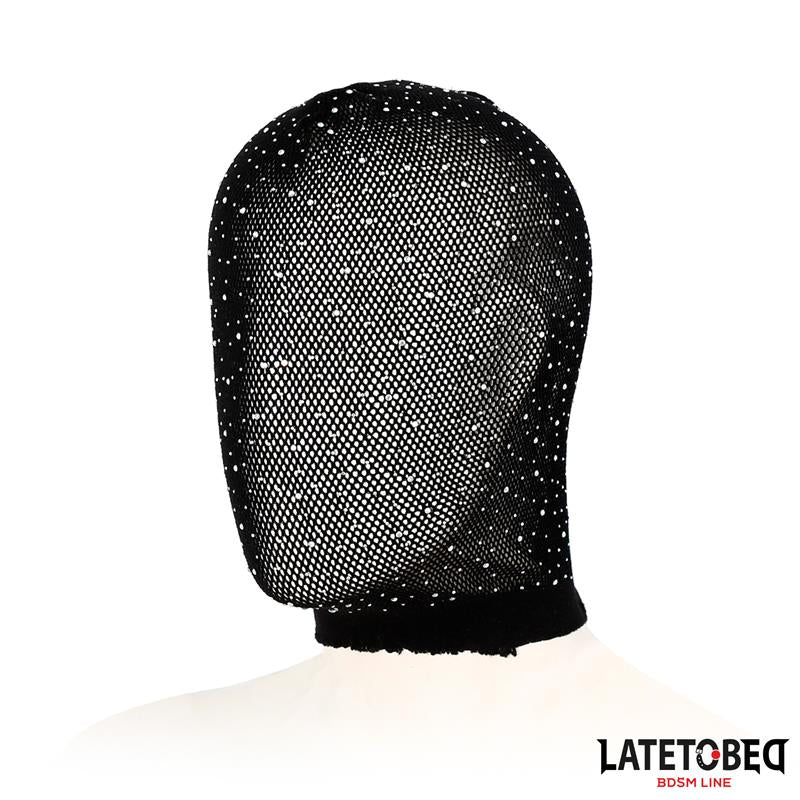 Lace Hood with Shiny Diamonds