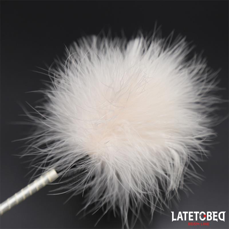 Bowknot Feather Tickler Paddle