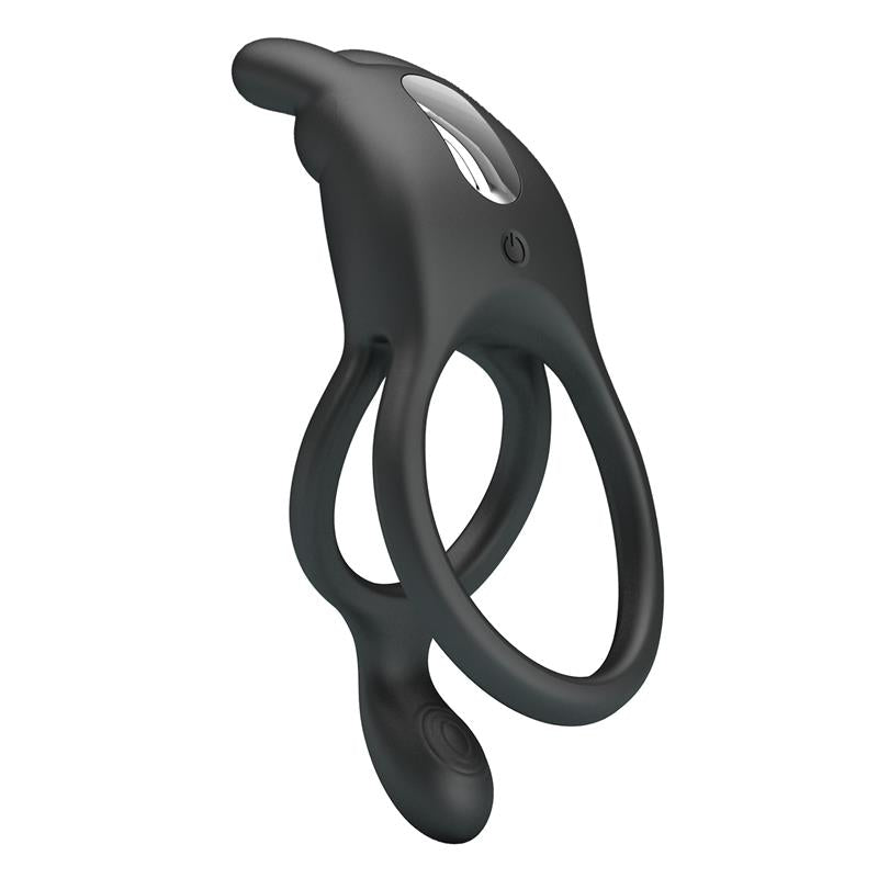 Seth Vibrating Double Cock Ring