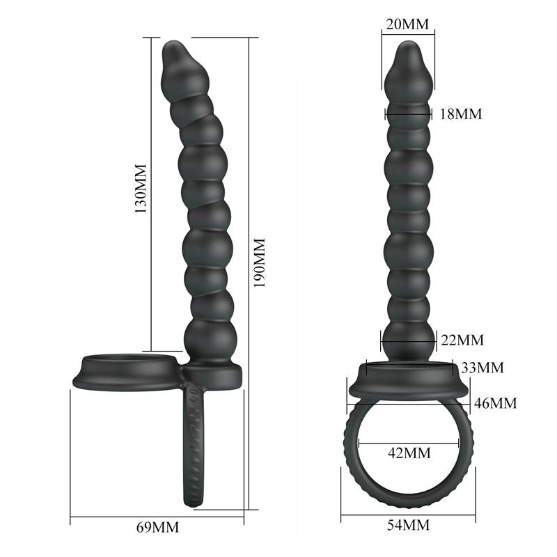 Dillion Anal Chain with Penis Ring