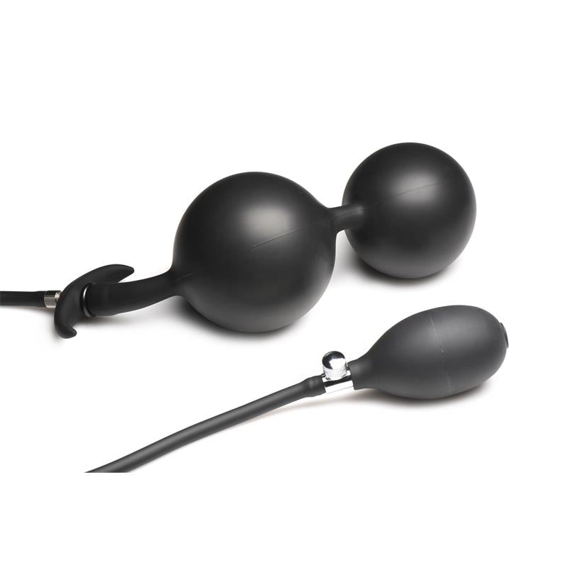 Ass Rattler Weighted Inflatable Anal Balls