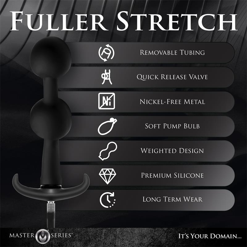 Ass Rattler Weighted Inflatable Anal Balls