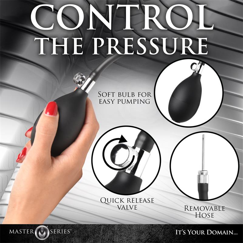 Ass Rattler Weighted Inflatable Anal Balls