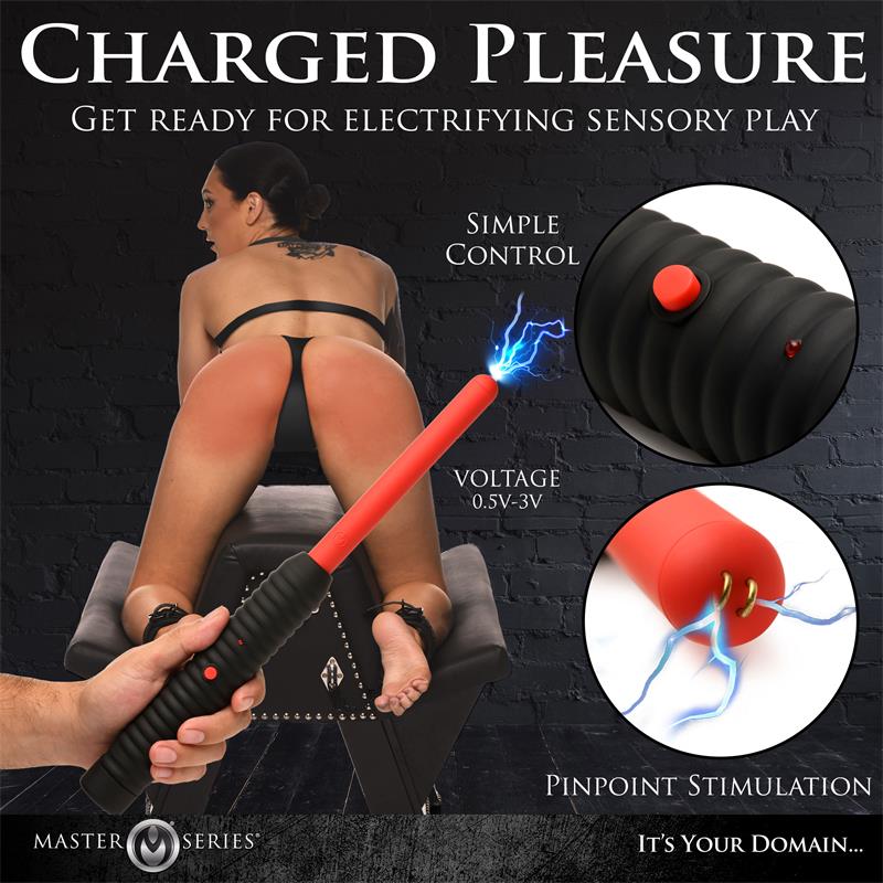 Spark Rod Zapping Wand with Electro Shock