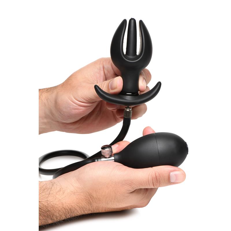 Ass Bound Anchor Inflatable Anal Plug
