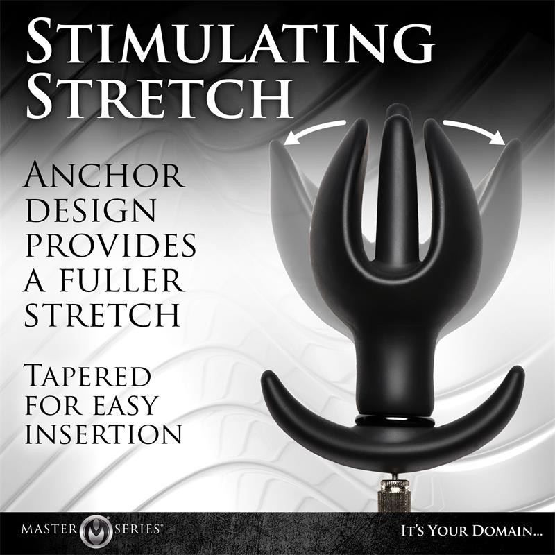 Ass Bound Anchor Inflatable Anal Plug