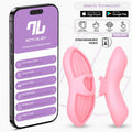 Laia Heated Finger Vibrator and App Pink