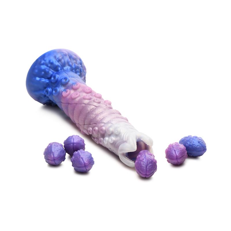 Tenta Queen Ovipositor Dildo with 6 Eggs