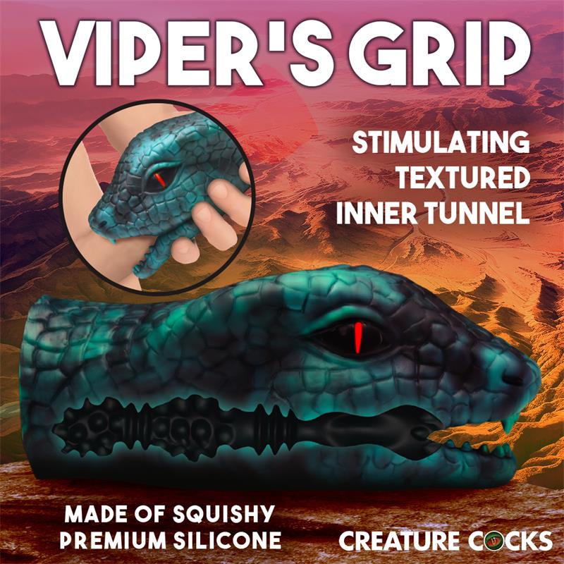 Serpentine Snake Masturbator Silicone