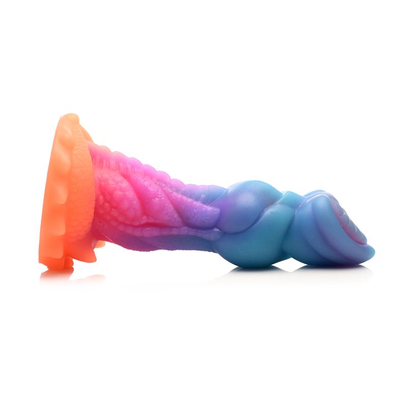 Aqua Cock Glow in the Dark Silicone Dildo