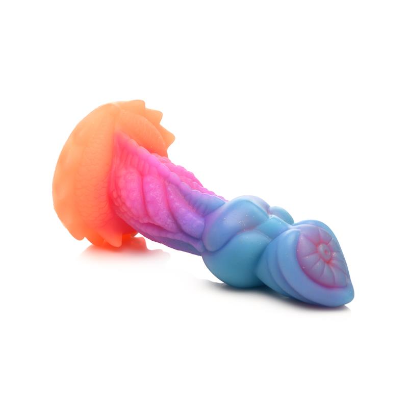 Aqua Cock Glow in the Dark Silicone Dildo