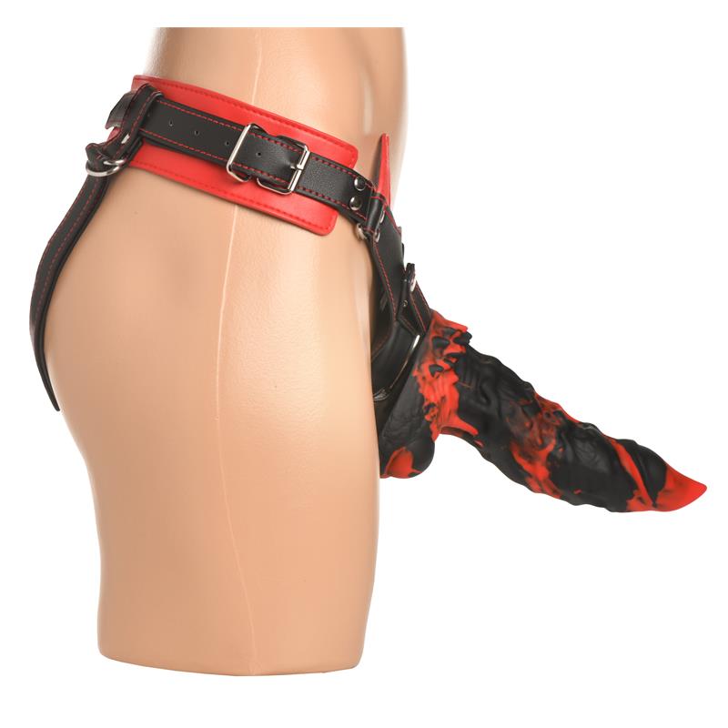 Horny Devil Strap On Harness