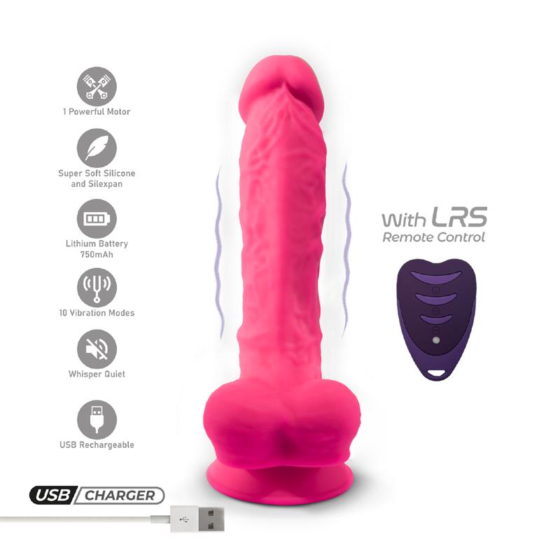 Vibrating Dual Density Dildo Mod 1 8