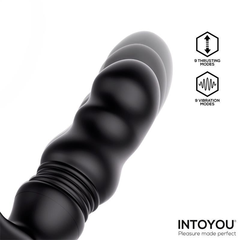 Womp Prostate Massager with Vibration Thrusting and Remote