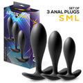 Pimpox Set of 3 Anal Plugs