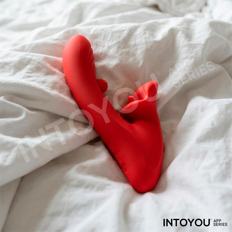 Franky Biting and Rotating Ball Vibrator with App