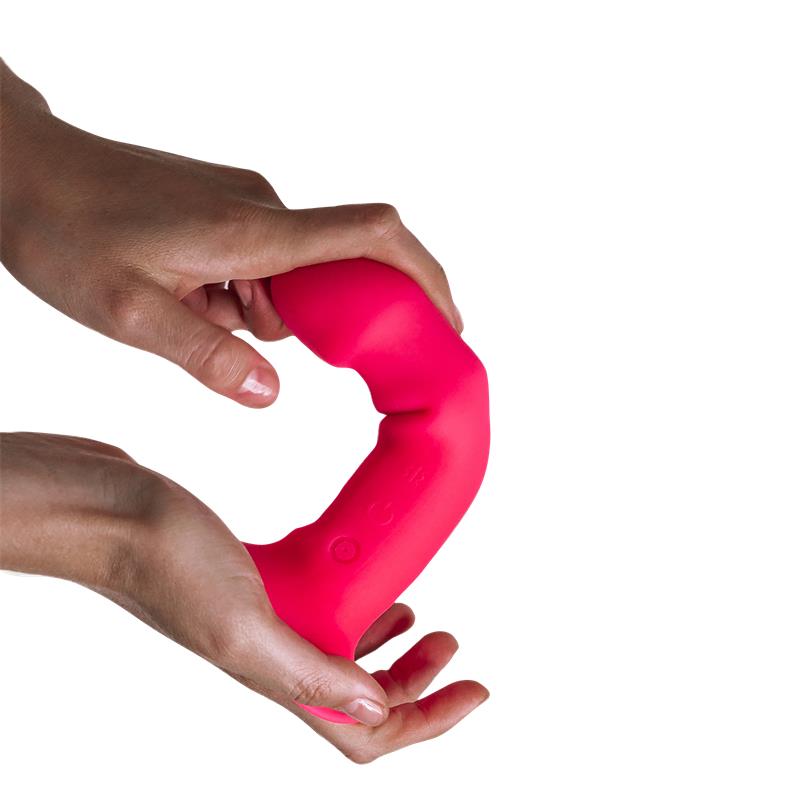 Double Density Dildo Vibration Hitsens 2 65 Pink