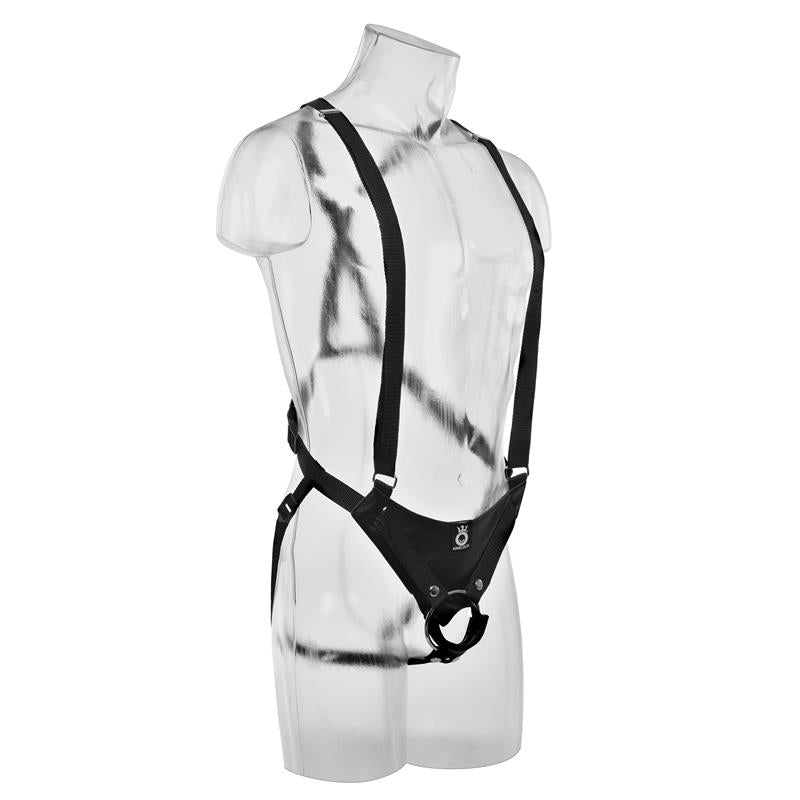 Suspender Strap On with Hollow Dildo 10