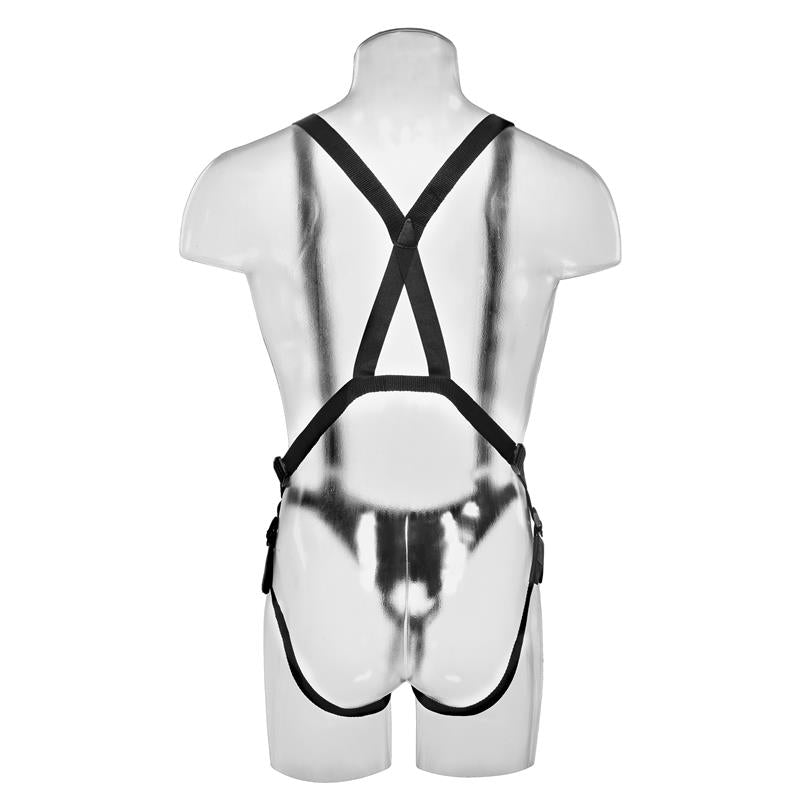 Suspender Strap On with Hollow Dildo 10
