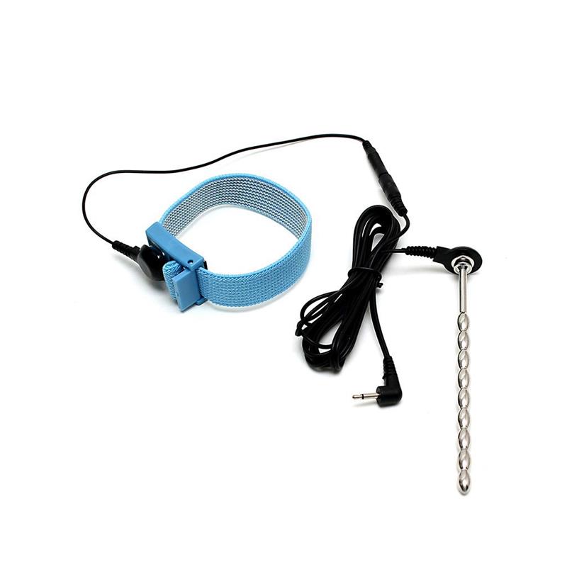 Penis Ring Strap and Urethral Dilator Electro Stimulation